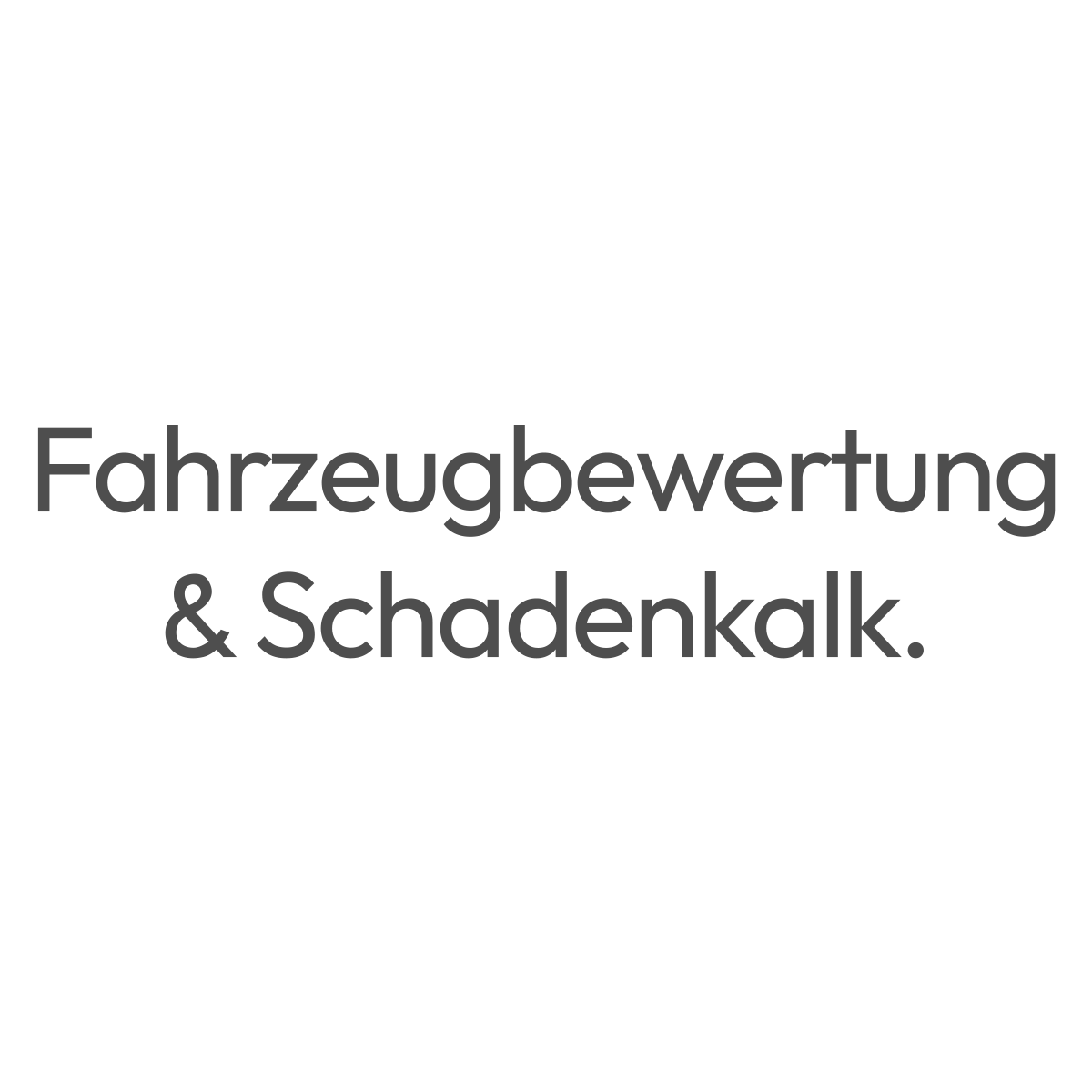 Fahrzeugbewertung
